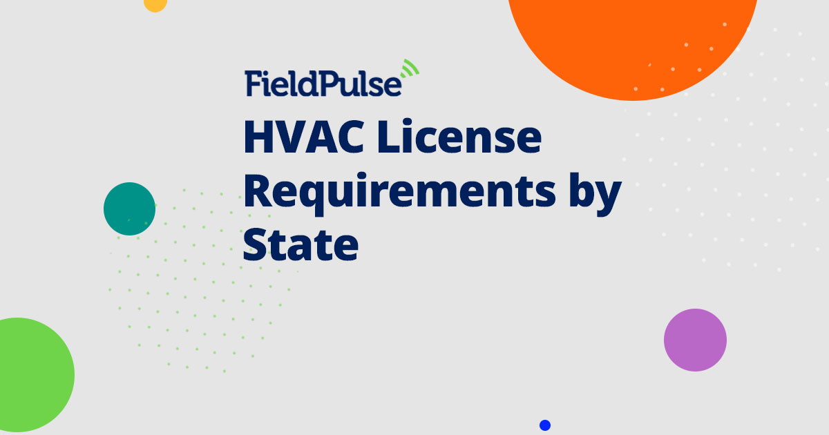 HVAC License Requirements by State